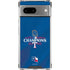 2023 World Series Champions Texas Rangers Google Pixel 7a Clear Case